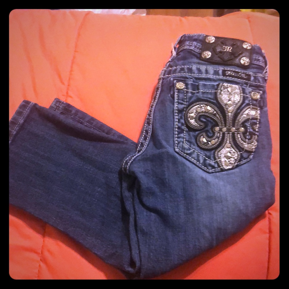 Girls miss me capris